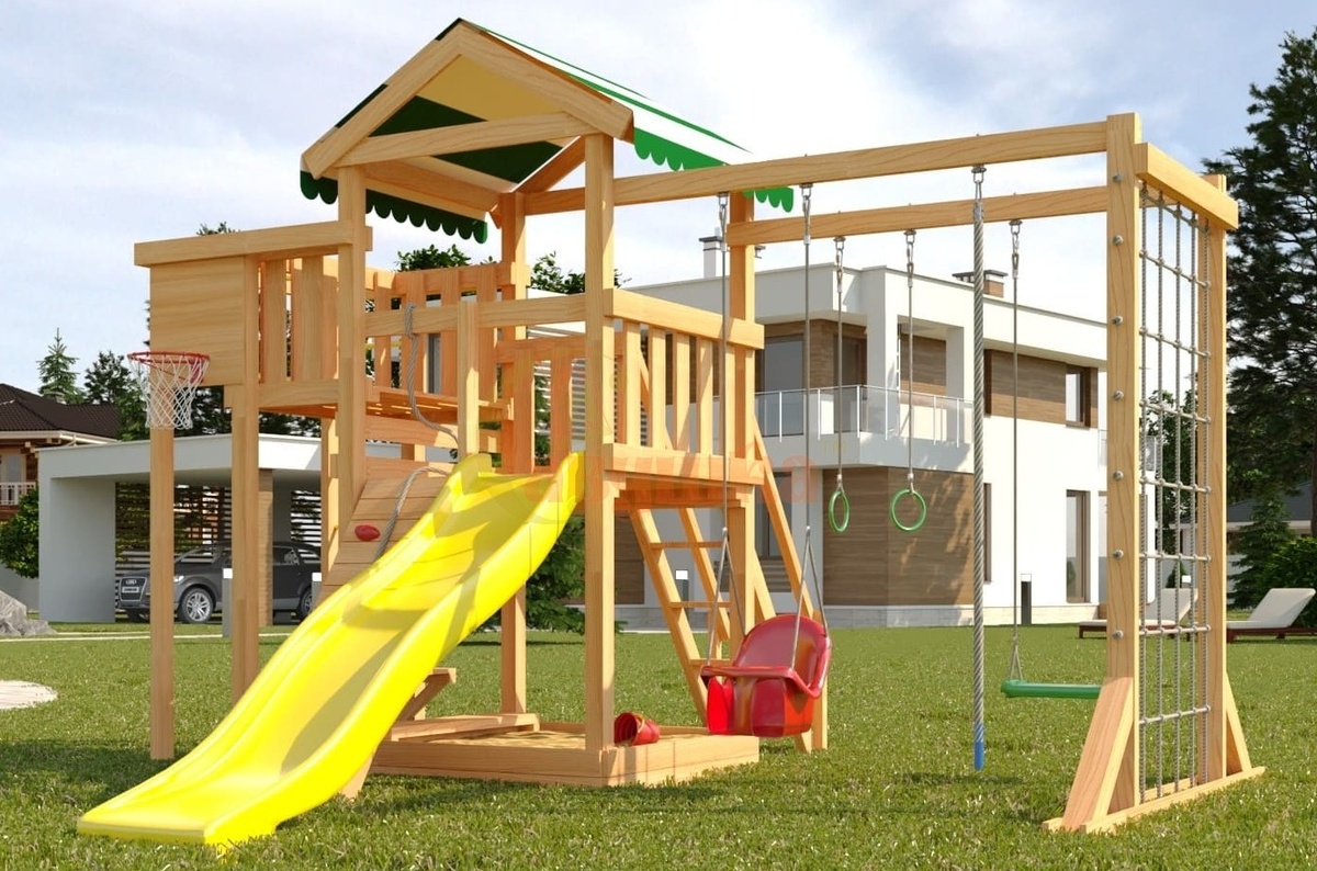 Детская площадка Савушка Мастер -4 Детская площадка Савушка Мастер -4